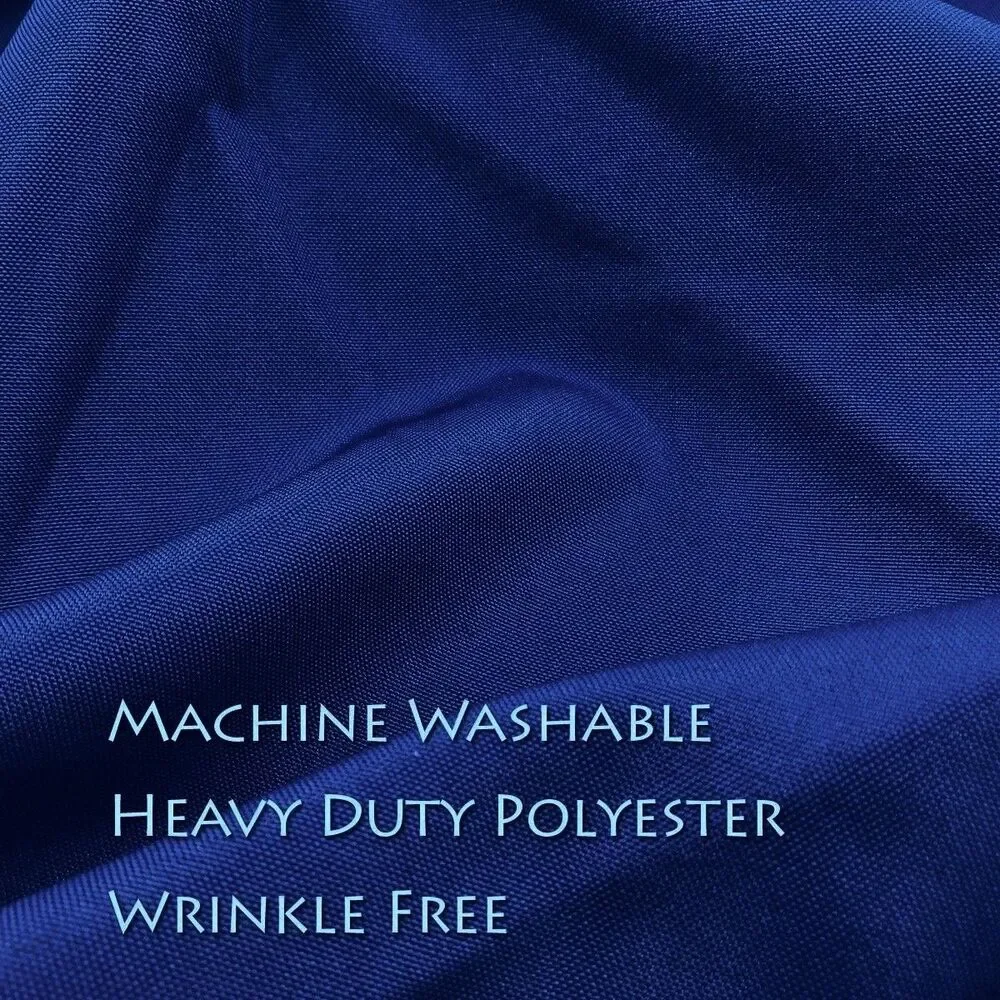 Craft & Party, Polyester Tablecloth - Rectangle Navy  Blue, 60 x 102 Inch